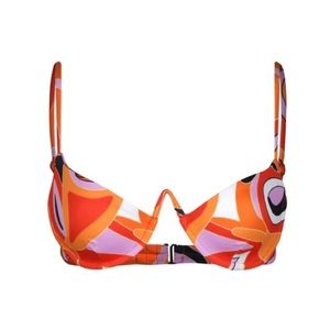Same Swim V Underwire Bra - Tropical Geo